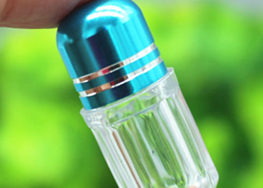 Chai bao bì viên nang 11mm hình trụ với nắp kim loại