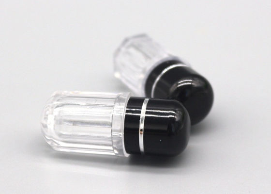 Chai đóng gói dạng viên nang đen 5ml 14mm Nắp vương miện bằng kim loại