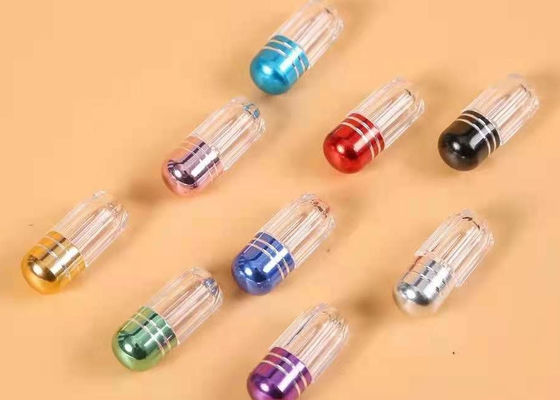 Chai nhựa 2g màu đen có nắp kim loại Vỏ đạn 12mm