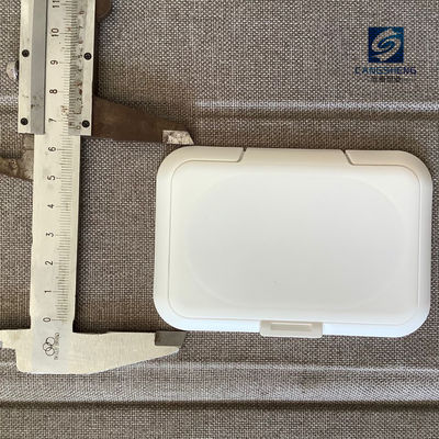 SGS PS Khăn lau Em bé Nắp nhựa 67mm Cấp thực phẩm hình chữ nhật