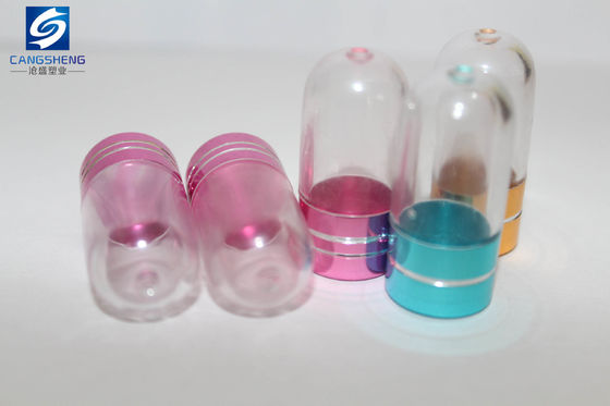 15mm PS Chai nhựa trong suốt Chai chứa một viên nang
