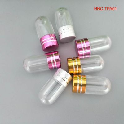 15mm PS Chai nhựa trong suốt Chai chứa một viên nang