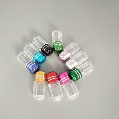 Viên nang nhựa rỗng 12mm màu tím để bổ sung chăm sóc sức khỏe