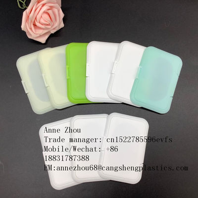 Khăn ướt 67mm Nắp hộp khăn lau Polypropylene không thể nạp lại