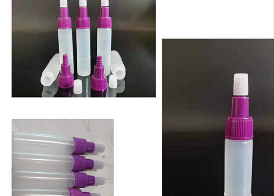 8ml Chai thuốc thử bằng nhựa ISO9001 PP Chai xịt nhựa nhỏ
