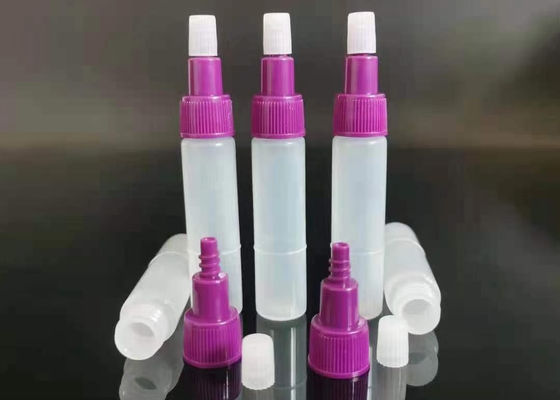 8ml Chai thuốc thử bằng nhựa ISO9001 PP Chai xịt nhựa nhỏ