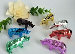 3D rỗng Chai Capsule Chai nhựa ABS 150K Rhino Gold Capsule