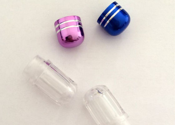 Chai nhựa 10ml có nắp kim loại ISO9001 Viên nang xanh tê giác