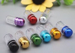Viên nang nhựa rỗng nhỏ màu xanh 16mm có vỉ
