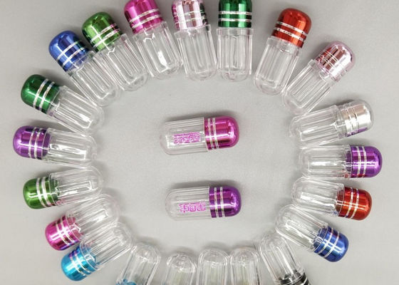 Chai thuốc nhỏ 13mm Hình dạng hình trụ Bao bì viên nang đơn
