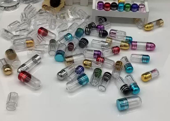 Hộp đựng thuốc nhỏ bằng nhựa OEM Chai bao bì viên nang 14mm