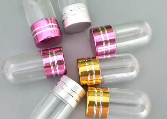 ISO9001 Chai thuốc trong suốt Viên nang đơn 2ml có nắp kim loại