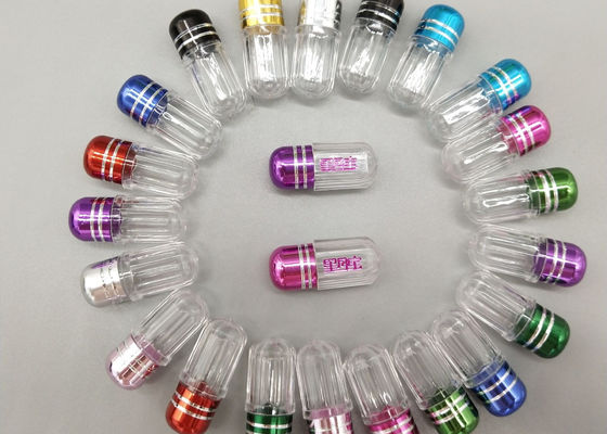 Viên nang nhựa rỗng 12mm màu tím để bổ sung chăm sóc sức khỏe