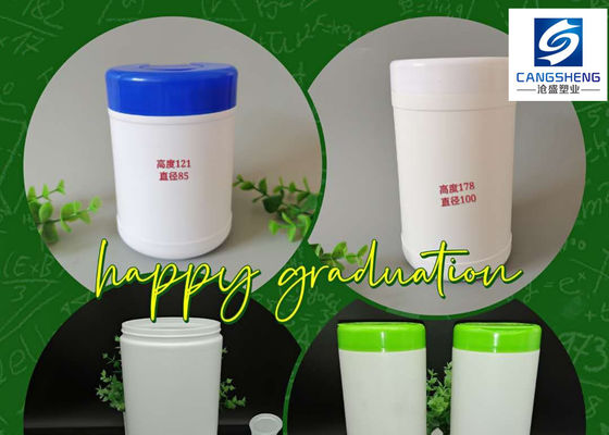 Xô lau ướt SGS 210mm Chai khăn giấy ướt Polypropylene